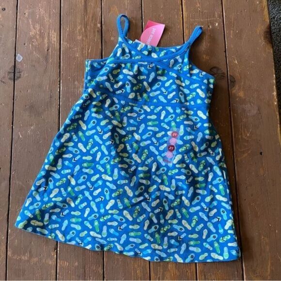 Gymboree Pool Party Flip Flops Two Piece Outfit NWT - Picture 2 of 7